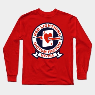 VF194 Red Lightning Long Sleeve T-Shirt